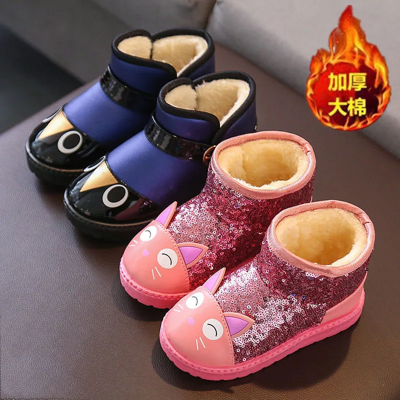 Fashionable Children New Genuine Leather Vartoon Snow Boots winter warm Boys Girls animal non-slip cute snow boots
Fashionable Children New Genuine Leather Vartoon Snow Boots winter warm Boys Girls animal non-slip cute snow boots