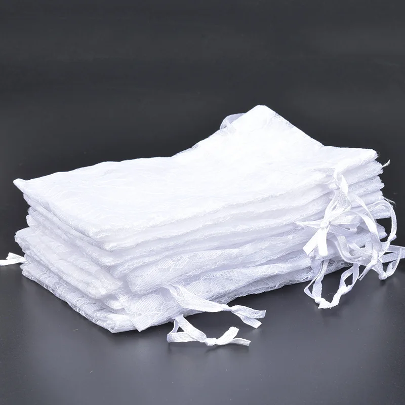 Drawstring Lace bag Organza Yarn Gift Bags Packaging Wedding Bags with Candy Bag 10x15CM
Drawstring Lace bag Organza Yarn Gift Bags Packaging Wedding Bags with Candy Bag 10x15CM