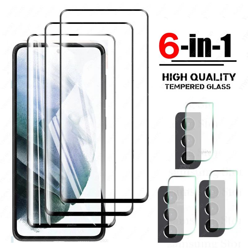 Закаленное стекло для Samsung Galaxy S21, Защитная пленка для экрана, взрывозащищенное стекло для Samsung S21 Plus, пленка для камеры S21 + A72
Закаленное стекло для Samsung Galaxy S21, Защитная пленка для экрана, взрывозащищенное стекло для Samsung S21 Plus, пленка для камеры S21 + A72