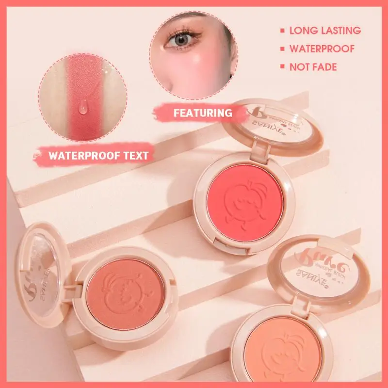 New 6 Colors Blush Makeup Palette Mineral Powder Lasting Natural Cream Cheek Tint Orange Peach Pink Vitality Girl Blush Cosmetic
New 6 Colors Blush Makeup Palette Mineral Powder Lasting Natural Cream Cheek Tint Orange Peach Pink Vitality Girl Blush Cosmetic