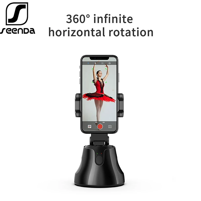 Auto Smart 360° Rotation Face tracking Selfie Stick Object Tracking Holder Smart Shooting Selfie Stick for Vlog Live Video
Auto Smart 360° Rotation Face tracking Selfie Stick Object Tracking Holder Smart Shooting Selfie Stick for Vlog Live Video