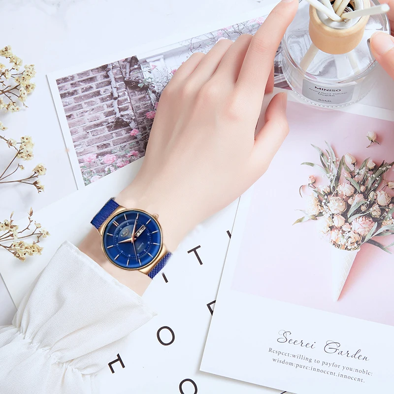 LIGE Women Watches Luxury Brand Ultra-thin Calendar Week Quartz Watch Ladies Mesh Stainless Steel Waterproof Gift reloj muje+Box
LIGE Women Watches Luxury Brand Ultra-thin Calendar Week Quartz Watch Ladies Mesh Stainless Steel Waterproof Gift reloj muje+Box