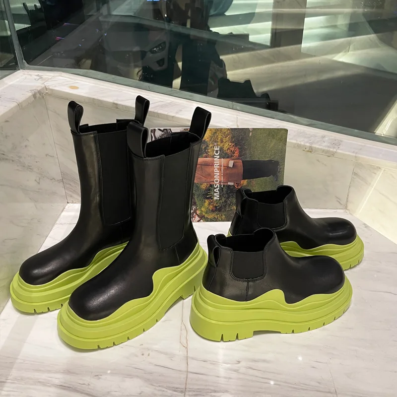 2021 Designer Brand Chunky Platform Chelsea Boots Women Street Style Elastic Band Ankle Boots For Women INS Fashion Spring New
2021 Designer Brand Chunky Platform Chelsea Boots Women Street Style Elastic Band Ankle Boots For Women INS Fashion Spring New