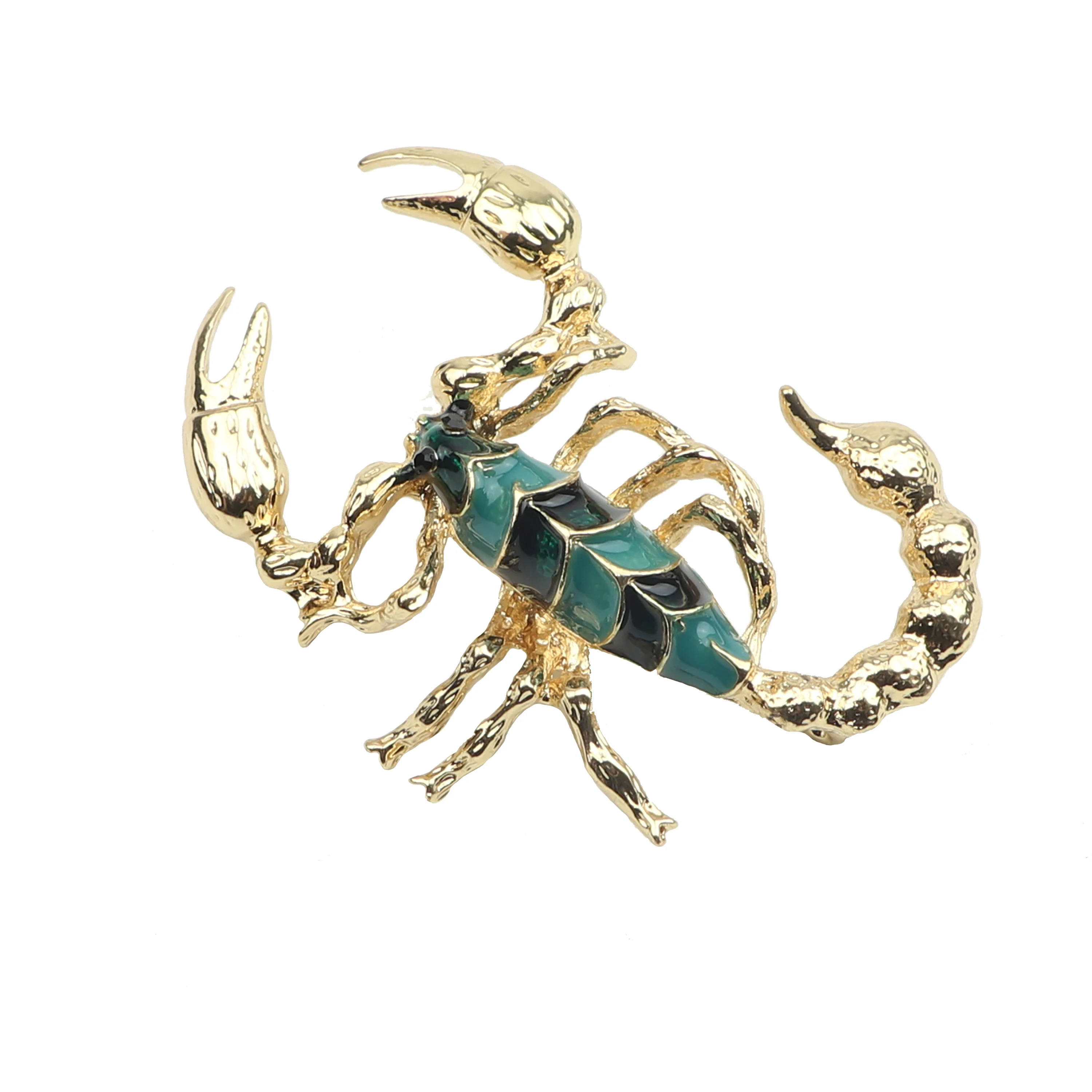 

Scorpion Insect Brooch Enamel Pin metal Lapel Brooches Pins For Women Kids Scarf Clothes Hat Accessories Jewelry