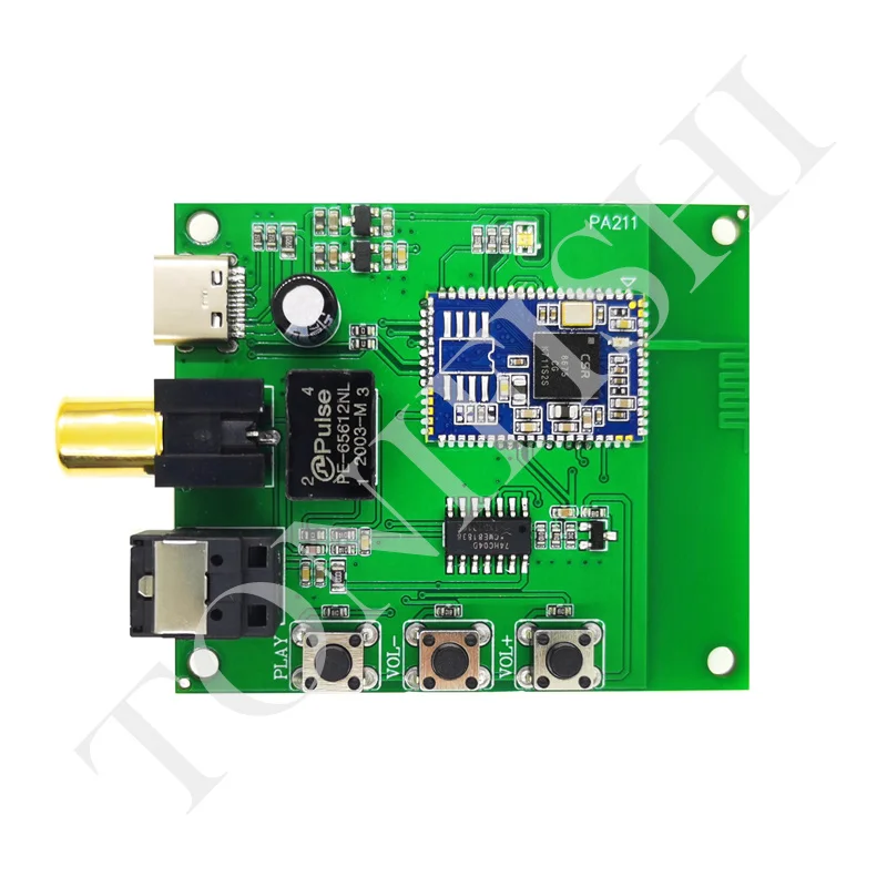 CSR8675 fever lossless Bluetooth 5.0 HIFI audio module coaxial optical fiber aptx-hd LDAC, up to 24bit/96k.
CSR8675 fever lossless Bluetooth 5.0 HIFI audio module coaxial optical fiber aptx-hd LDAC, up to 24bit/96k.