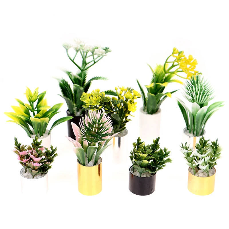 1:12 Dollhouse Miniature Mini Green Plant Tree Flowers Potted Furniture Home Garden Decor Toys 
1:12 Dollhouse Miniature Mini Green Plant Tree Flowers Potted Furniture Home Garden Decor Toys
