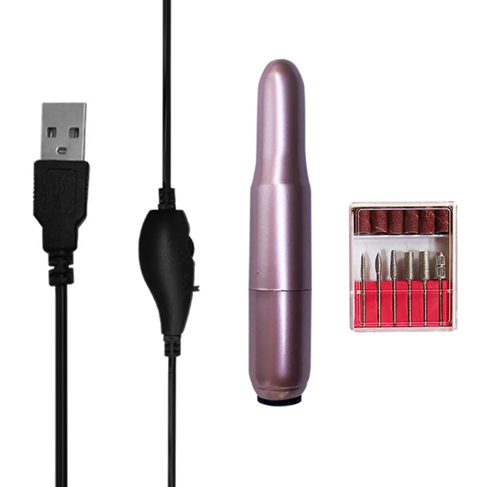 USB Power Supplys Mini Handheld Electric Grinder Drill Tool Nail Gelatum Removing Drill Manicure Machine Speed Adjustable
USB Power Supplys Mini Handheld Electric Grinder Drill Tool Nail Gelatum Removing Drill Manicure Machine Speed Adjustable