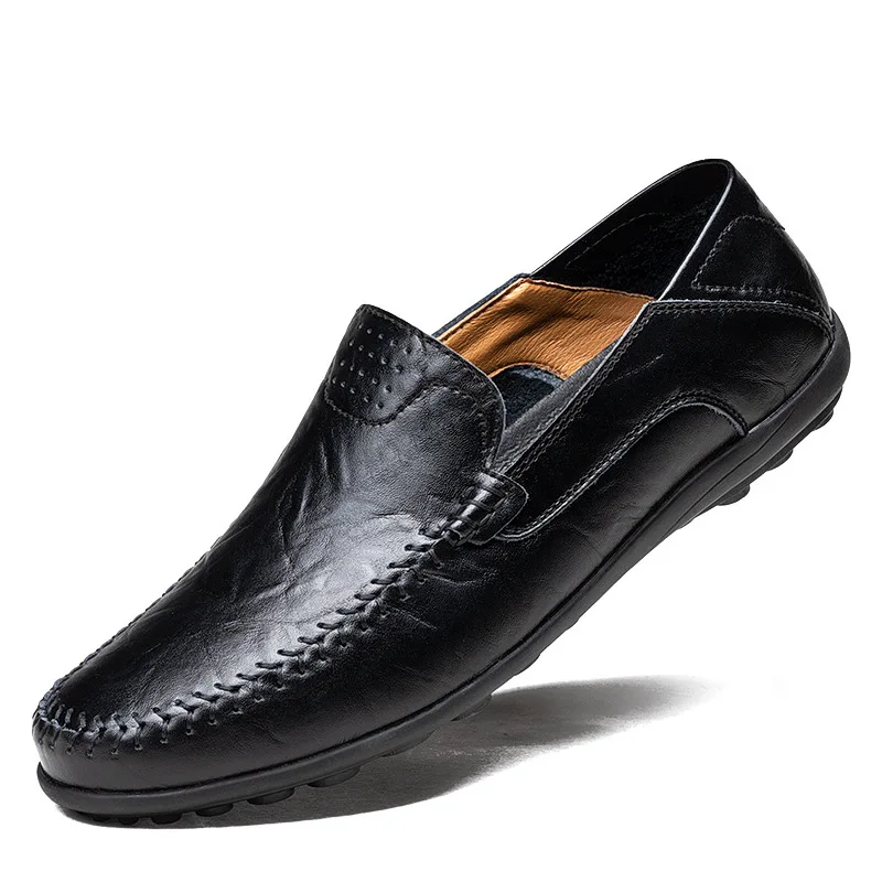 Men's Premium Genuine Leather Casual Slip On Luxury Formal Loafers Breathable Driving Shoes Banquet Suit Shoes Fashion Slipper
Men's Premium Genuine Leather Casual Slip On Luxury Formal Loafers Breathable Driving Shoes Banquet Suit Shoes Fashion Slipper