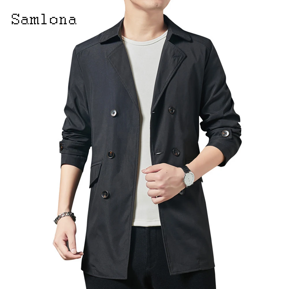 Plus Size 3xl Mens Vinatge Leisure Trench Coats 2021 Spring Autumn Fashion Lapel Collar retro Outerwear Men Lightweight Overcoar
Plus Size 3xl Mens Vinatge Leisure Trench Coats 2021 Spring Autumn Fashion Lapel Collar retro Outerwear Men Lightweight Overcoar
