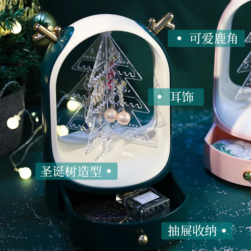 New Christmas Jewelry Box Gift Box Jewelry Ring Box Jewelry Organizer Used to Decorate Storage Earrings Necklace Storage Box
New Christmas Jewelry Box Gift Box Jewelry Ring Box Jewelry Organizer Used to Decorate Storage Earrings Necklace Storage Box