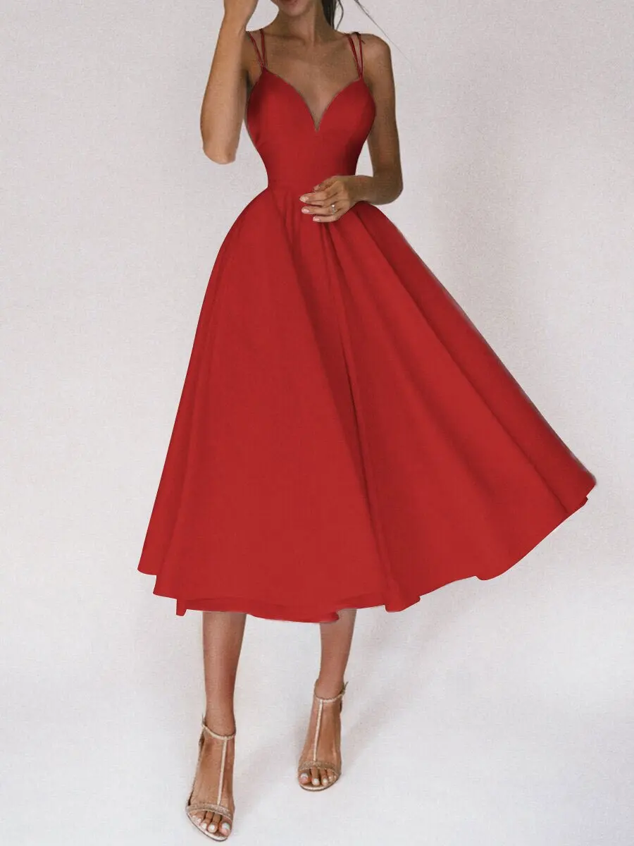 Red Chiffon Bridesmaid Dresses 2021 Short V neck Vestido De Fiesta De Boda Dress for Wedding Party Plus Size Sleeveless
Red Chiffon Bridesmaid Dresses 2021 Short V neck Vestido De Fiesta De Boda Dress for Wedding Party Plus Size Sleeveless