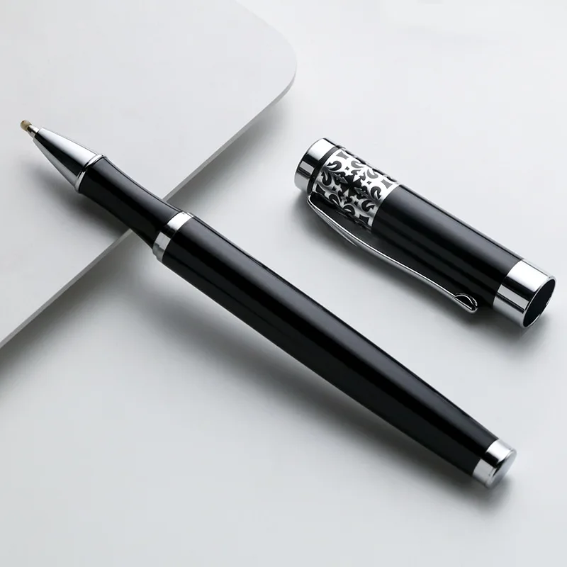 Metal ballpoint pen personality simple signature pen business advertising gift pen 
Metal ballpoint pen personality simple signature pen business advertising gift pen