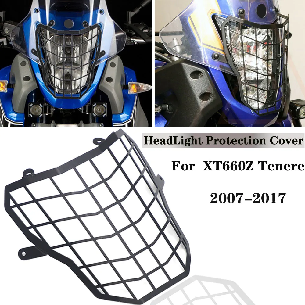 Motorcycle FOR Yamaha XT 660 Z Tenere XT660Z 2007-2017 Headlight Head Light Guard Protector Cover Protection Grill 2016 2015
Motorcycle FOR Yamaha XT 660 Z Tenere XT660Z 2007-2017 Headlight Head Light Guard Protector Cover Protection Grill 2016 2015