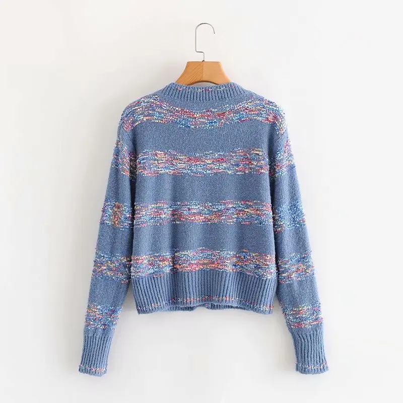Stripe Knit Sweater Women Autumn 2020 Female Casual Long Sleeve Button Cardigan Knitted Sweaters Coat Femme Winter Warm Clothes
Stripe Knit Sweater Women Autumn 2020 Female Casual Long Sleeve Button Cardigan Knitted Sweaters Coat Femme Winter Warm Clothes
