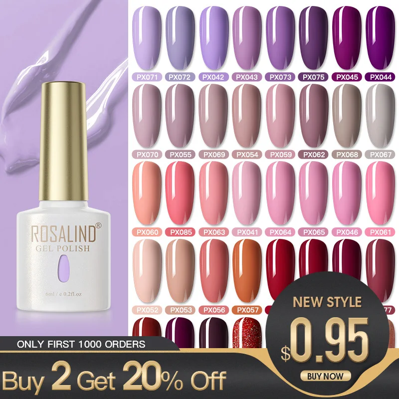 ROSALIND 80 Colors Gel Nail Polish For Nail Art Vernis Semi Permanent Gel Varnishes Base Top Coat Winter Color Nail Polish
ROSALIND 80 Colors Gel Nail Polish For Nail Art Vernis Semi Permanent Gel Varnishes Base Top Coat Winter Color Nail Polish