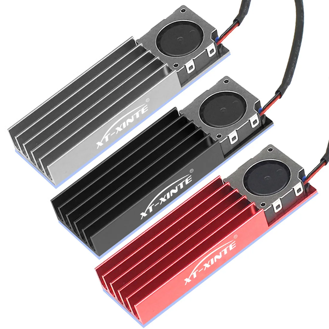 XT-XINTE M.2 2280 SSD Heatsinks with 20mm DC5V/DC12V 3pin Fan Cooling Radiator Cooler for Desktop Computer for NVME PCIE SATA
XT-XINTE M.2 2280 SSD Heatsinks with 20mm DC5V/DC12V 3pin Fan Cooling Radiator Cooler for Desktop Computer for NVME PCIE SATA