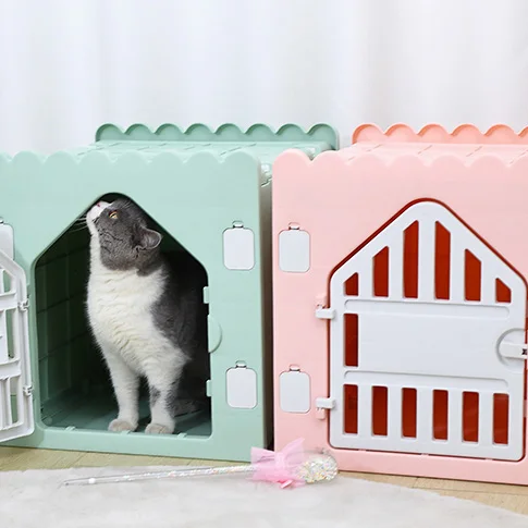 Enclosed Modern Cat Bed Indoor Nordic House House Pet House Breathable Cat Bed Cute Creative Cama Para Gato Cat Supplies EI50WM
Enclosed Modern Cat Bed Indoor Nordic House House Pet House Breathable Cat Bed Cute Creative Cama Para Gato Cat Supplies EI50WM