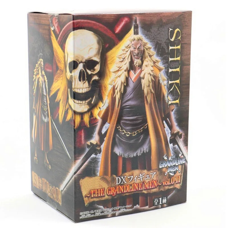 7.48" Anime ONE PIECE Shiki Luffy's Opponent Grand Line GK Box Action Figure Collectible Model Toy Z66 19cm
7.48" Anime ONE PIECE Shiki Luffy's Opponent Grand Line GK Box Action Figure Collectible Model Toy Z66 19cm