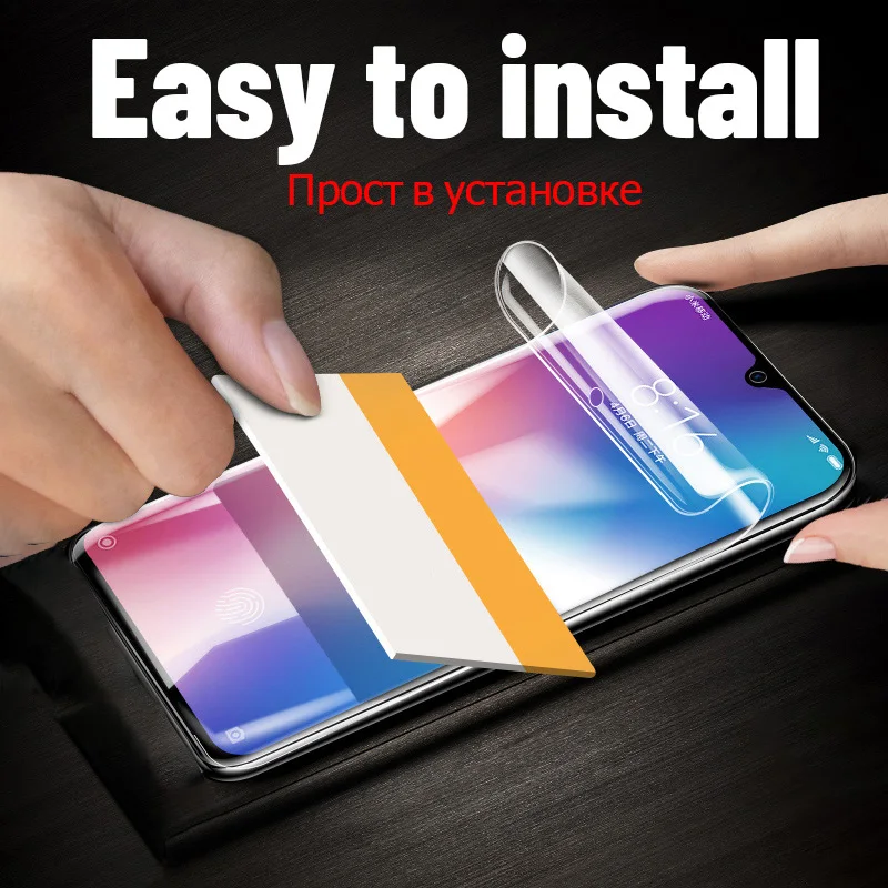 1-3Pcs Hydrogel Film For Xiaomi Mi A3 A2 Lite Screen Protector For Xiaomi Mi 8 9 Se Soft Protective Film Mi 9T Note 10 Pro 
1-3Pcs Hydrogel Film For Xiaomi Mi A3 A2 Lite Screen Protector For Xiaomi Mi 8 9 Se Soft Protective Film Mi 9T Note 10 Pro