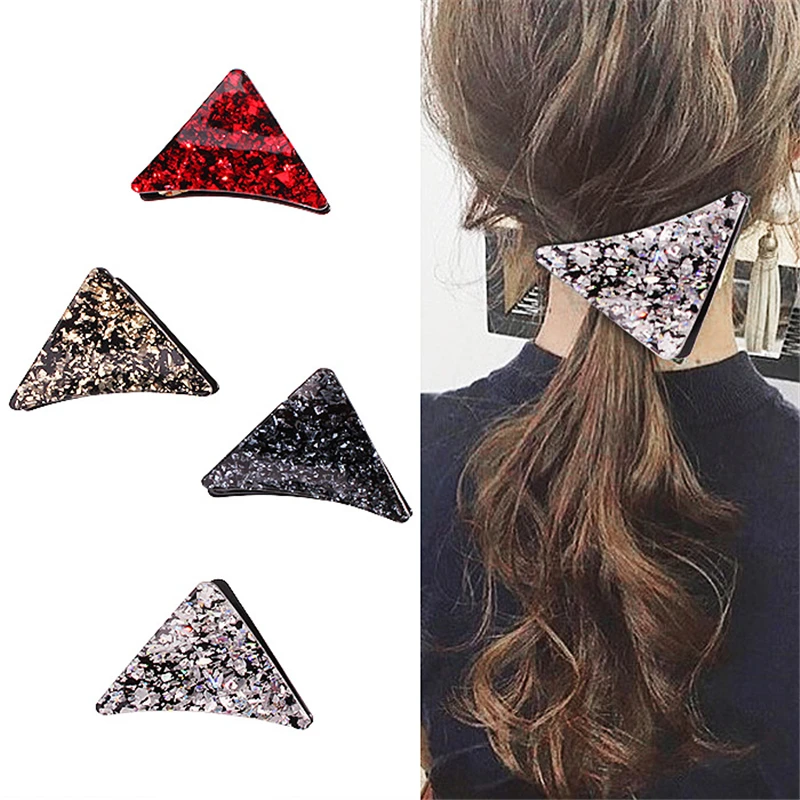1PC 2019 New Arrival Korean Fashion Design Women Hair Claw Solid Color Hair Crab Retro Triangle Acetate Hair Clips
1PC 2019 New Arrival Korean Fashion Design Women Hair Claw Solid Color Hair Crab Retro Triangle Acetate Hair Clips