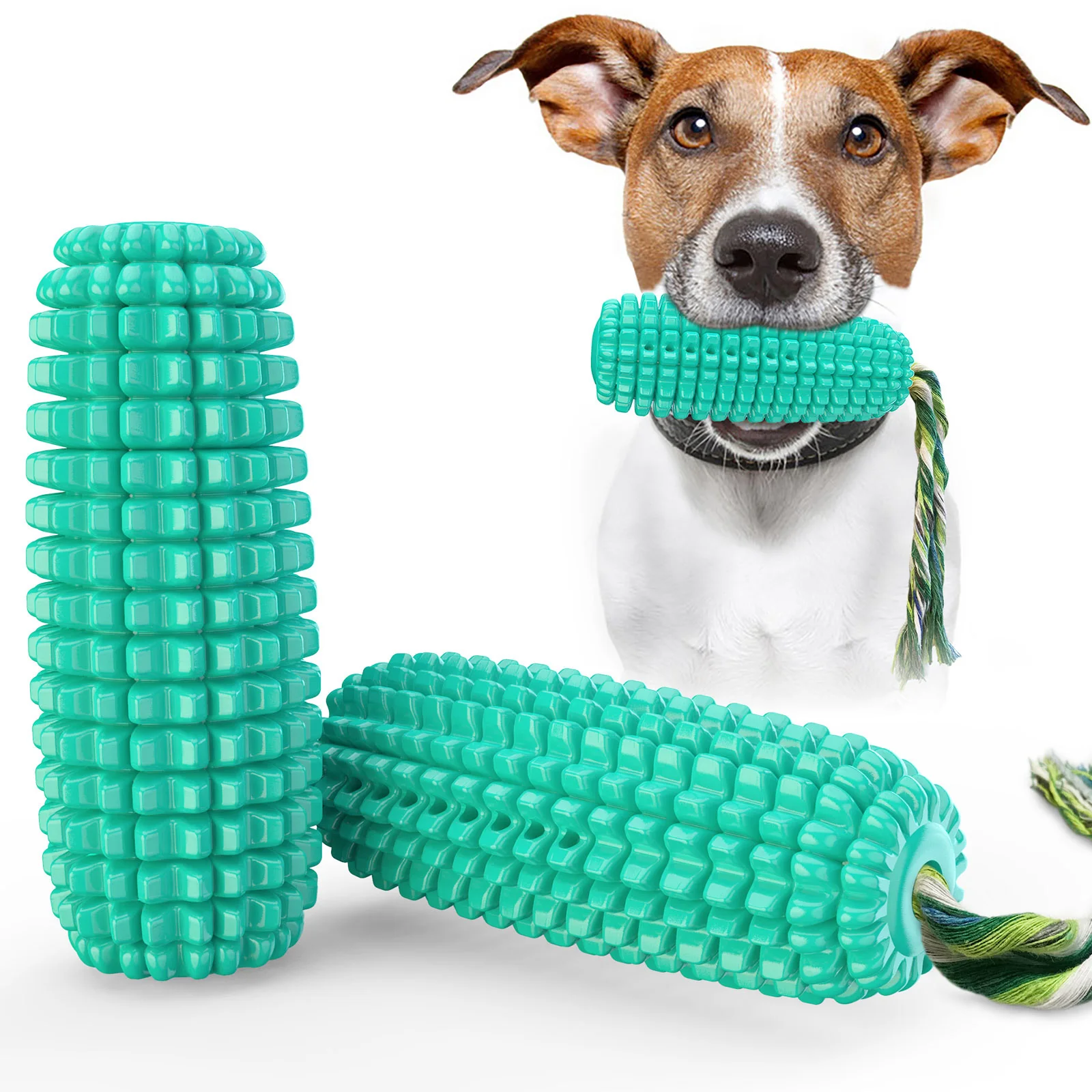 Corn tooth stick brush squeaky dog toy used with food attractant or dog toothpaste can bite pure cotton dog bite rope
Corn tooth stick brush squeaky dog toy used with food attractant or dog toothpaste can bite pure cotton dog bite rope