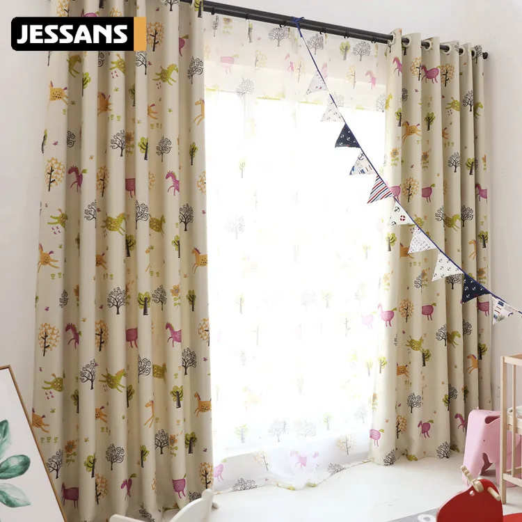 Customization Cartoon Curtains for Living Dining Room Bedroom Printed Fabric Window Screen Pony Finished Children's Curtains
Customization Cartoon Curtains for Living Dining Room Bedroom Printed Fabric Window Screen Pony Finished Children's Curtains