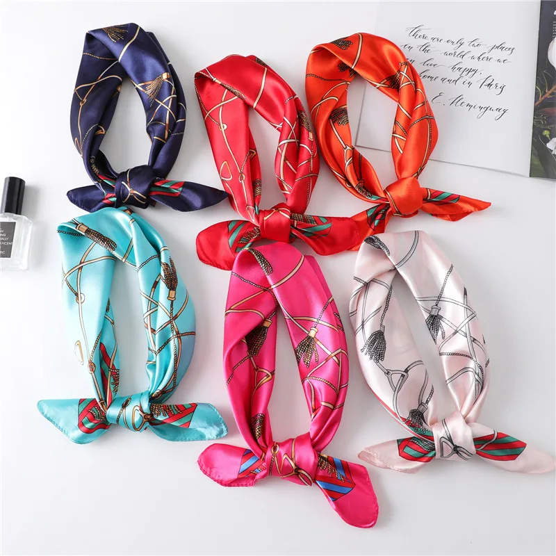 60*60cm Luxury Silk Satin Head Scarf Women Fashion Kerchief Print Hair Square Headband Neck Lady Dropship wrap muffler bandanna
60*60cm Luxury Silk Satin Head Scarf Women Fashion Kerchief Print Hair Square Headband Neck Lady Dropship wrap muffler bandanna