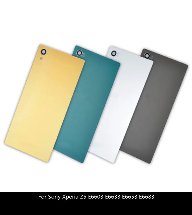 Стеклянный корпус батарейного отсека для Sony Xperia Z5 Premium E6853 E6883 E6833 задняя крышка