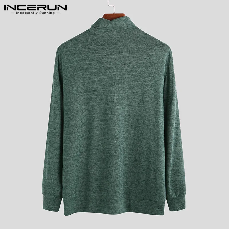 INCERUN Fashion Turtleneck Sweater Men Long Sleeve Solid Casual Knitted Thin Pullover Streetwear 2020 Slim Men Sweaters S-5XL
INCERUN Fashion Turtleneck Sweater Men Long Sleeve Solid Casual Knitted Thin Pullover Streetwear 2020 Slim Men Sweaters S-5XL