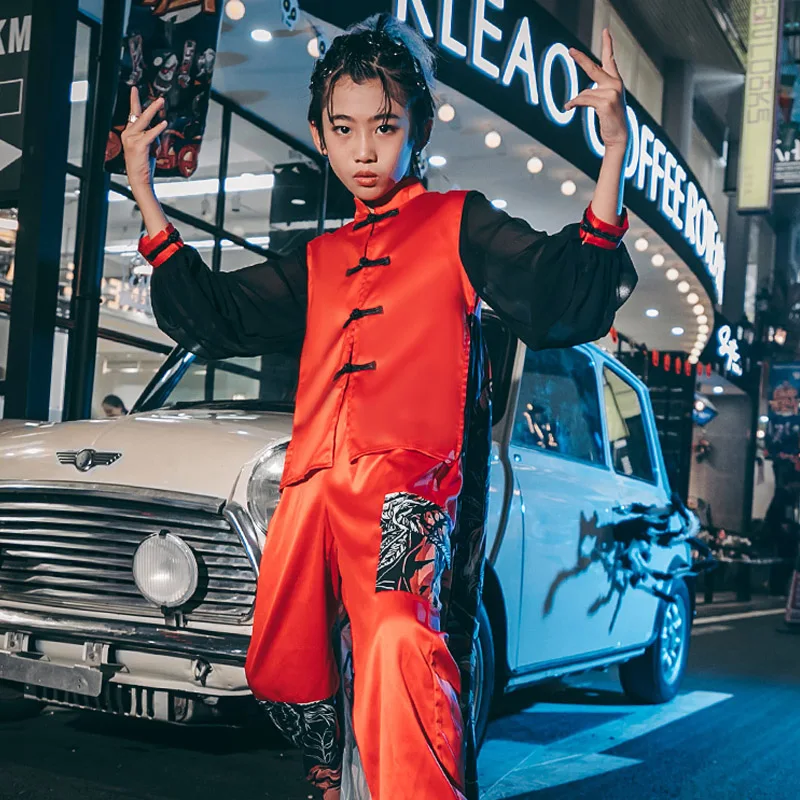 2021 New Chinese Style Catwalk Show Stage Performance Costumes Boys Hanfu Suit Modern Jazz Street Dance Hip Hop Clothing 120-160
2021 New Chinese Style Catwalk Show Stage Performance Costumes Boys Hanfu Suit Modern Jazz Street Dance Hip Hop Clothing 120-160