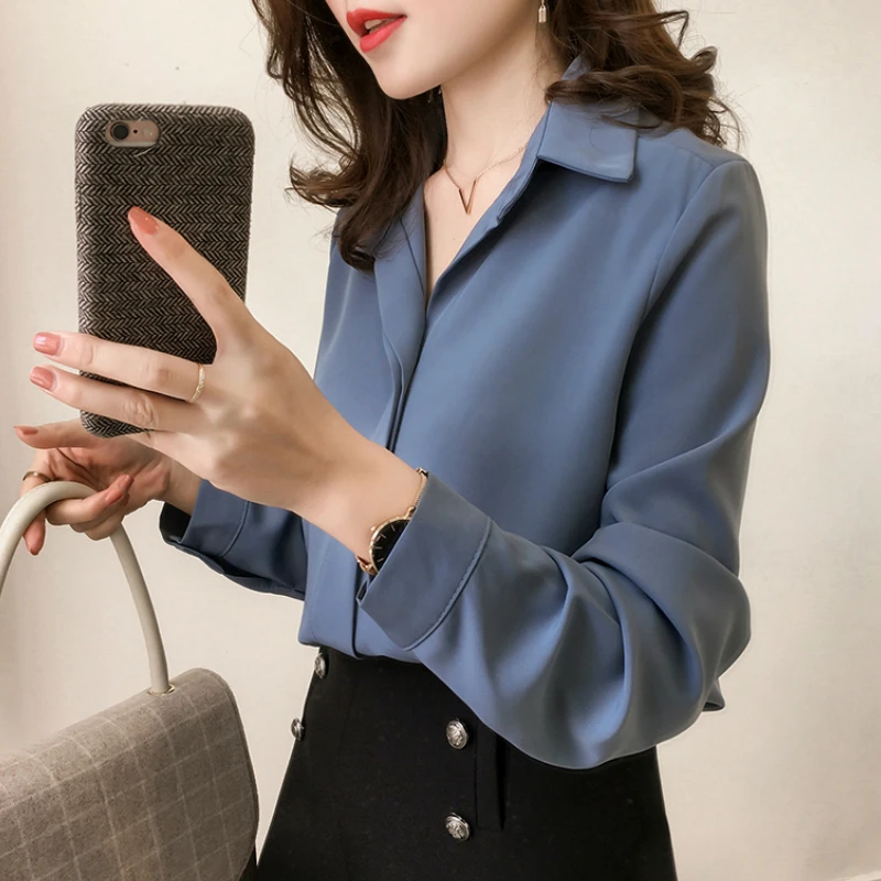 Plus Size 3XL 4XL Tops Women Chiffon Blouse Women Fashion Woman Blouses 2021 Long Sleeve Office Blouse Shirt Blusa Feminina
Plus Size 3XL 4XL Tops Women Chiffon Blouse Women Fashion Woman Blouses 2021 Long Sleeve Office Blouse Shirt Blusa Feminina