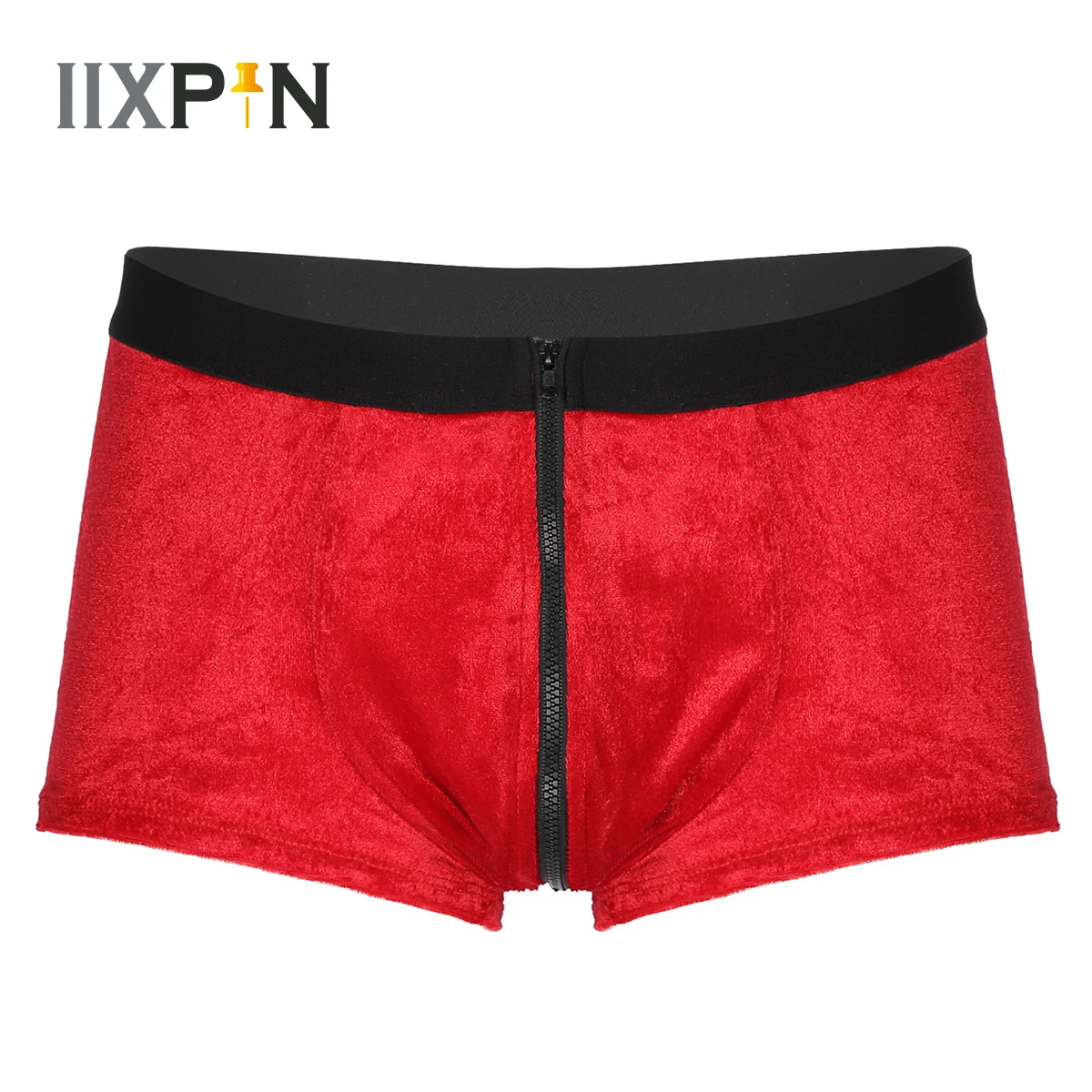 Mens Christmas Velvet Boxer Brief Sexy Lingerie Elastic Low Waist Zipper Bulge Pouch Shorts Underpants New Year Underwear
Mens Christmas Velvet Boxer Brief Sexy Lingerie Elastic Low Waist Zipper Bulge Pouch Shorts Underpants New Year Underwear