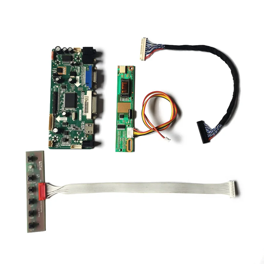 VGA+DVI LVDS 1CCFL For HSD150PK11/HSD150PK14/HSD150PK17/HSD141PK11 1400*1050 Screen 30-Pin M.NT68676 Display Controller Kit
VGA+DVI LVDS 1CCFL For HSD150PK11/HSD150PK14/HSD150PK17/HSD141PK11 1400*1050 Screen 30-Pin M.NT68676 Display Controller Kit