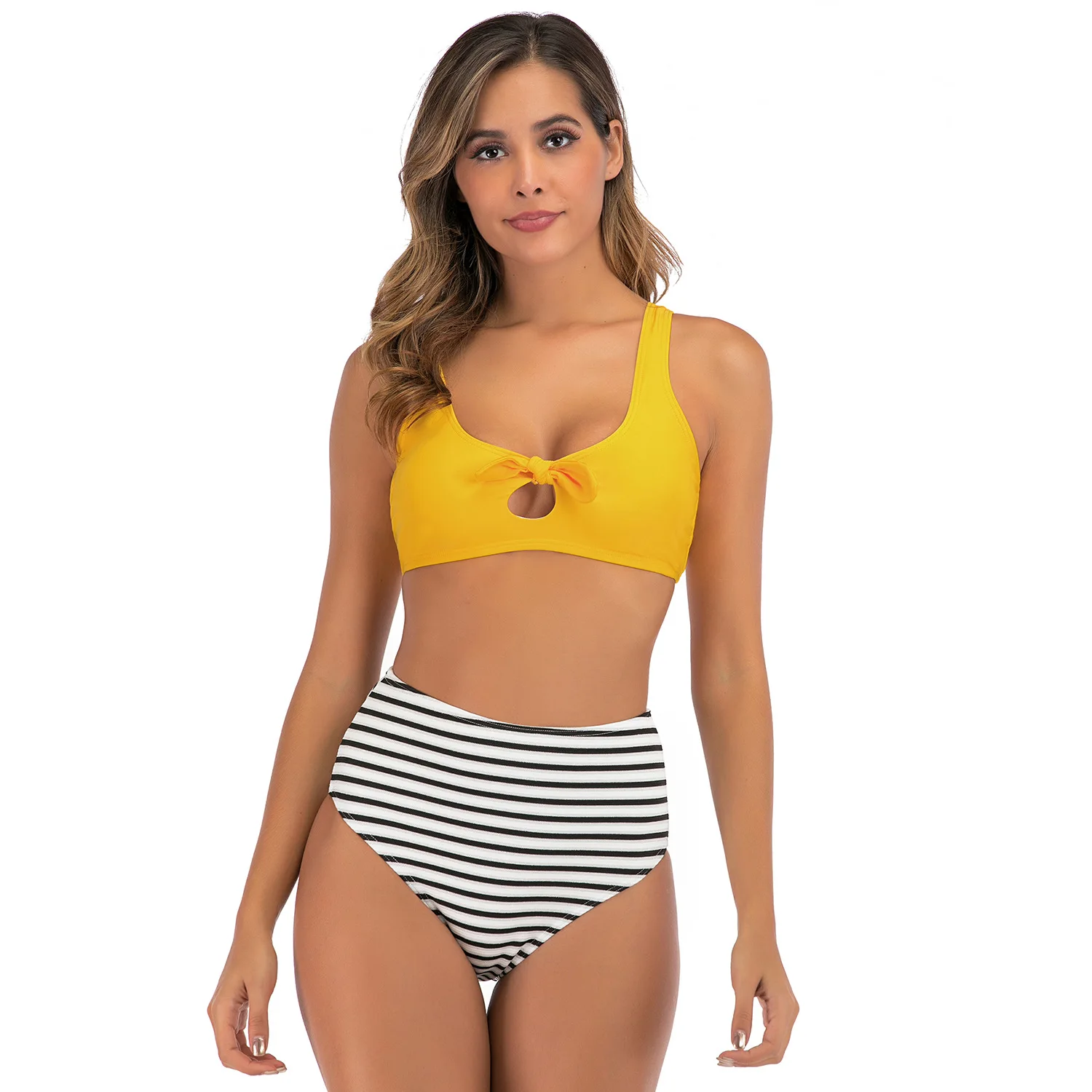 2 Piece Sexy Swimsuit Women Padded Bikini High Waisted Bathing Suits Swimwear Backless Beach Biquini Female Sports Swimming Set
2 Piece Sexy Swimsuit Women Padded Bikini High Waisted Bathing Suits Swimwear Backless Beach Biquini Female Sports Swimming Set