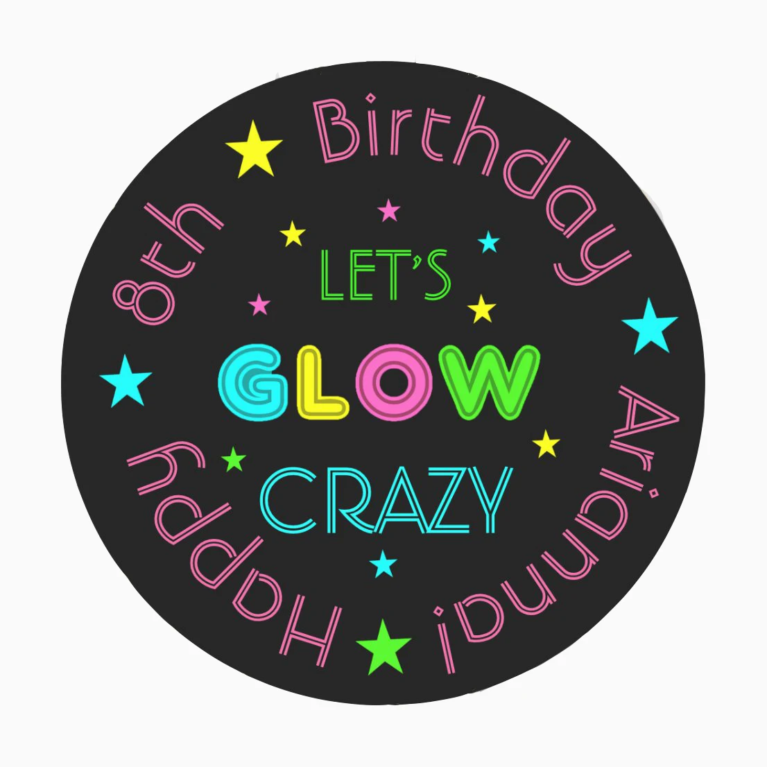 Custom Neon Glow in the Dark Favor Thank You Stickers Baby Shower Gift Handmade Decoration Party Supplies
Custom Neon Glow in the Dark Favor Thank You Stickers Baby Shower Gift Handmade Decoration Party Supplies