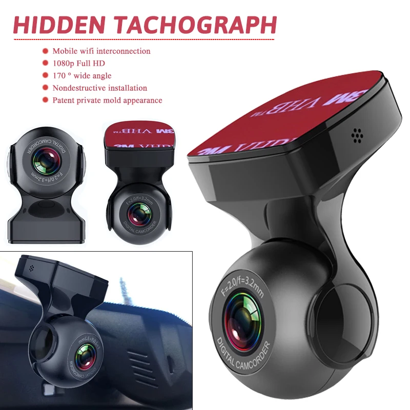 WiFi Car Dash Cam 1080P Vehicle Wireless Video DVR Recorder Night Vision Camera With G-Sensor Parking Wide Angle Recording
WiFi Car Dash Cam 1080P Vehicle Wireless Video DVR Recorder Night Vision Camera With G-Sensor Parking Wide Angle Recording