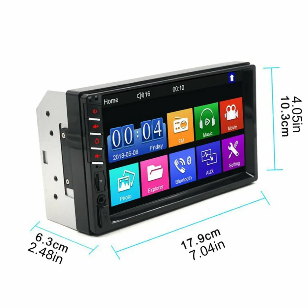 7 Inch Car Display Player Car Audio and Video Hands-free Car Dual Spindle Mp5 Mp4 Radio Mobile Phone Connectivity
7 Inch Car Display Player Car Audio and Video Hands-free Car Dual Spindle Mp5 Mp4 Radio Mobile Phone Connectivity