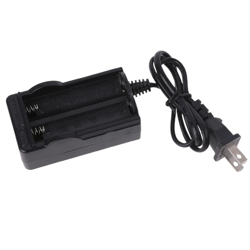 EU/US Plug Dual Slot 18650 Battery Charger Lithium Battery Charger for Flashlight Batteries 18650 Charger H9EB
EU/US Plug Dual Slot 18650 Battery Charger Lithium Battery Charger for Flashlight Batteries 18650 Charger H9EB