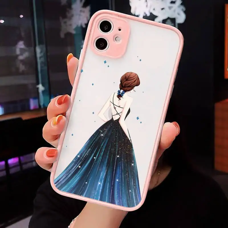 Dress wedding girl Phone Case Matte Transparent For iPhone 12 Mini 11 Pro XR XS Max 7 8 Plus
Dress wedding girl Phone Case Matte Transparent For iPhone 12 Mini 11 Pro XR XS Max 7 8 Plus