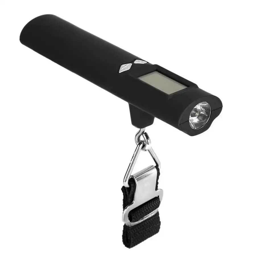 Electronic Scale 50kg/110Ib LCD Display Luggage Hanging Electronic Scale for Weighing Lighting Mobile Power Hanging Scale
Electronic Scale 50kg/110Ib LCD Display Luggage Hanging Electronic Scale for Weighing Lighting Mobile Power Hanging Scale