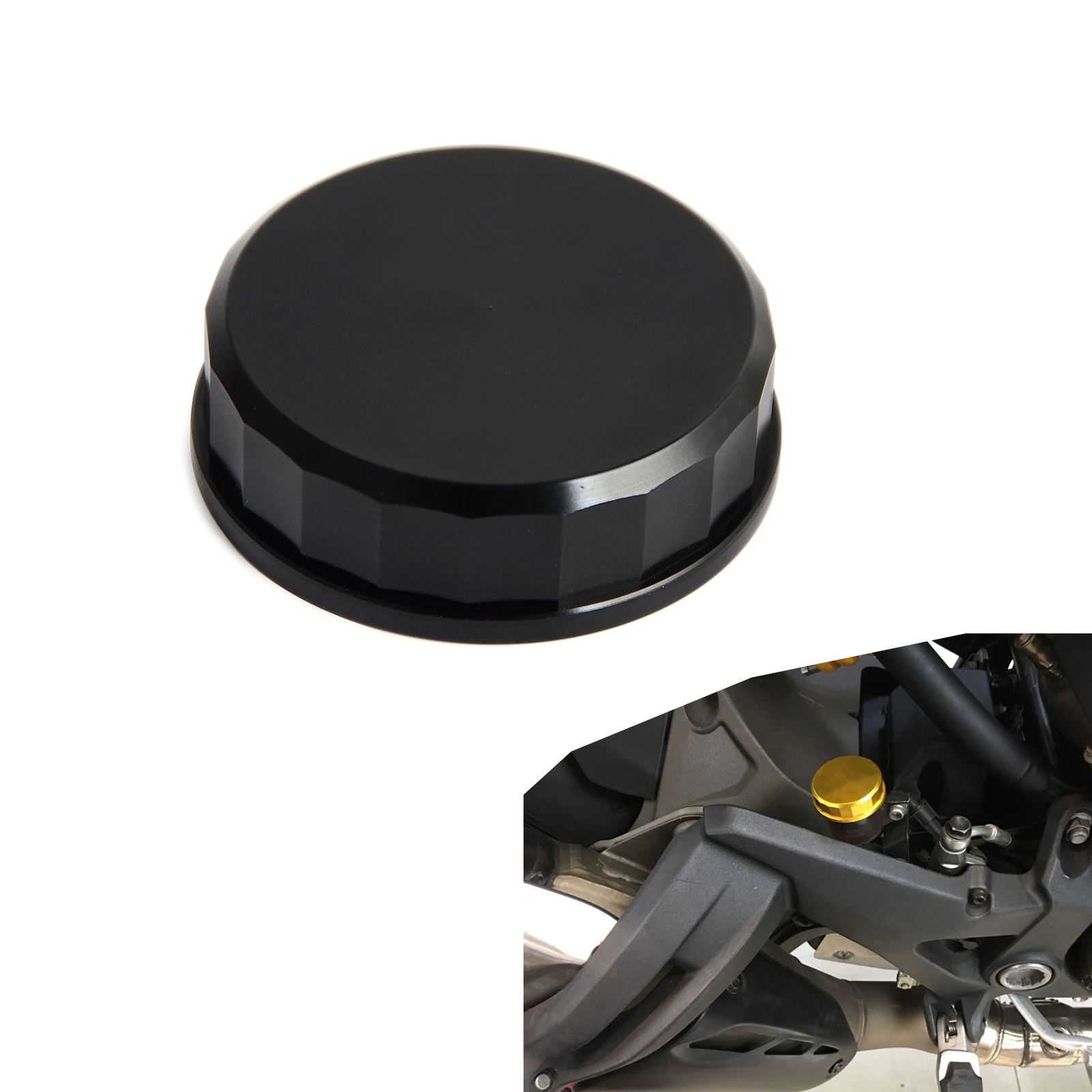 Rear Brake Master Cylinder Reservoir Cap For Ducati Monster Hypermotard Multistrada Supersport ST3 ST4 620 848 696 1000 1200
Rear Brake Master Cylinder Reservoir Cap For Ducati Monster Hypermotard Multistrada Supersport ST3 ST4 620 848 696 1000 1200