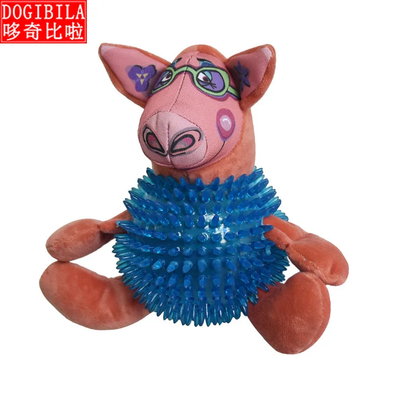 Canvas biting voice chicken pet toy TPR cross border Dog Toy Large Plush biting teeth pricking ball dog toys for small dogs
Canvas biting voice chicken pet toy TPR cross border Dog Toy Large Plush biting teeth pricking ball dog toys for small dogs