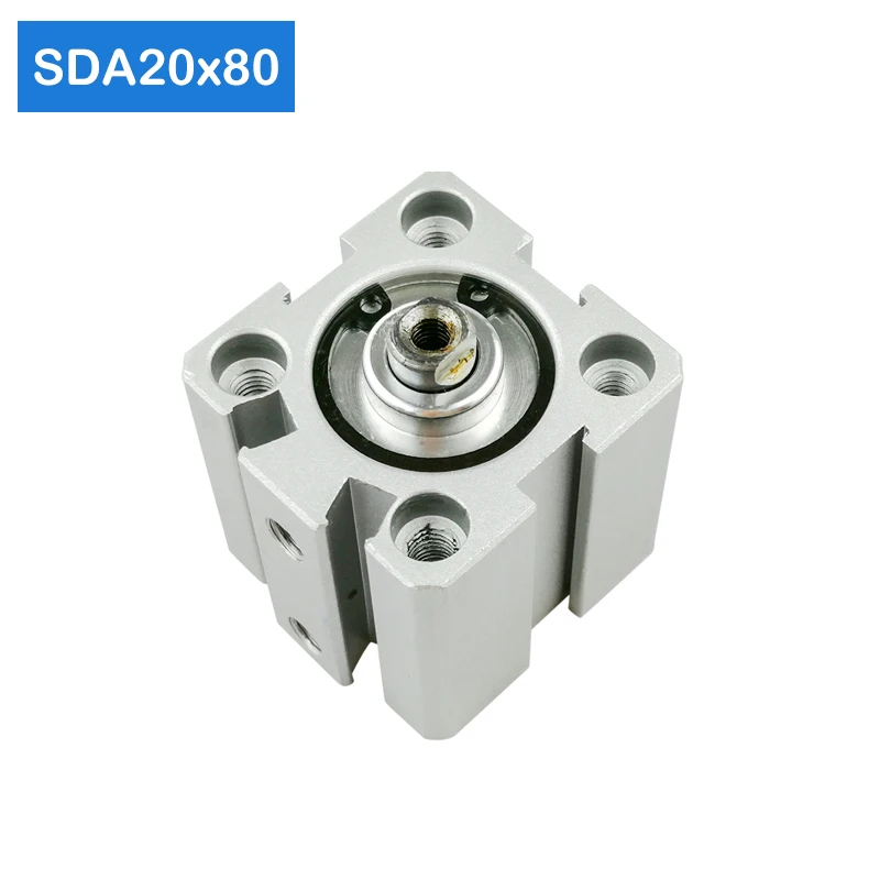 SDA20*80 Free shipping 20mm Bore 80mm Stroke Compact Air Cylinders SDA20X80 Dual Action Air Pneumatic Cylinder
SDA20*80 Free shipping 20mm Bore 80mm Stroke Compact Air Cylinders SDA20X80 Dual Action Air Pneumatic Cylinder