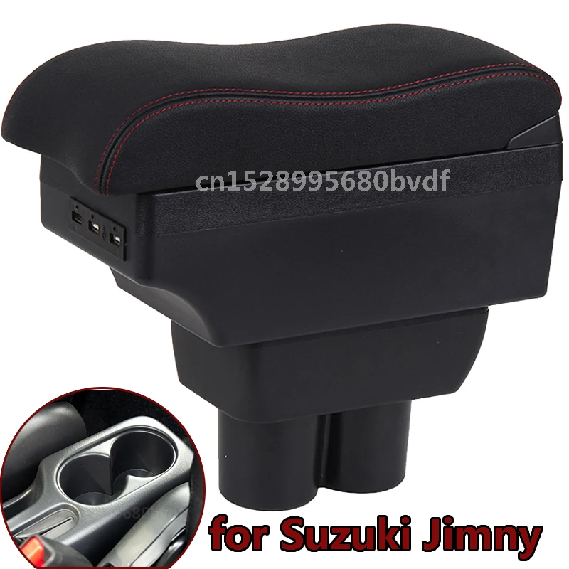 Подлокотник для suzuki Jimny, автомобильный подлокотник, автомобильные аксессуары, центральный ящик для хранения, модификация USB, светодиодная подсветка
Подлокотник для suzuki Jimny, автомобильный подлокотник, автомобильные аксессуары, центральный ящик для хранения, модификация USB, светодиодная подсветка