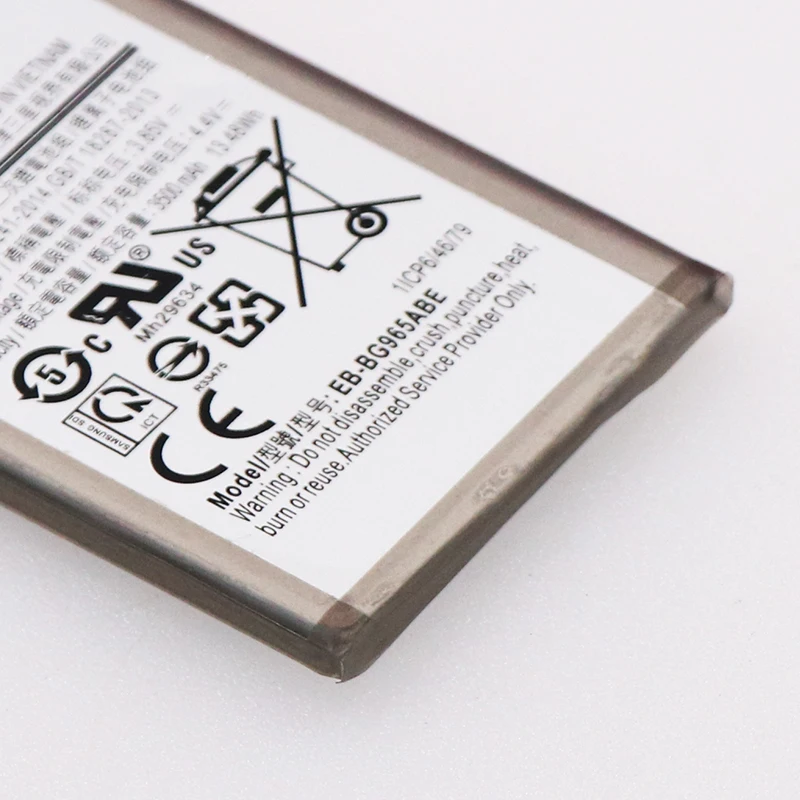 Для Samsung Galaxy S9 плюс + G9650 G965F батарея 3500 мАч мобильный телефон замена Batteria EB-BG965ABE