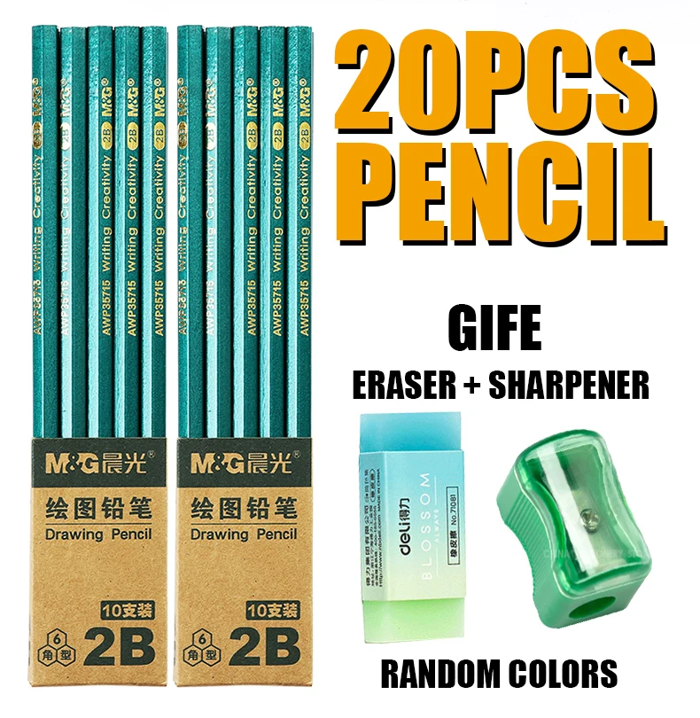 M&G 2bhb Pencils and Gifts Wholesale Sketch Test Card Special Set Stationery School Supplies Authentic Drawing with The Pen
M&G 2bhb Pencils and Gifts Wholesale Sketch Test Card Special Set Stationery School Supplies Authentic Drawing with The Pen