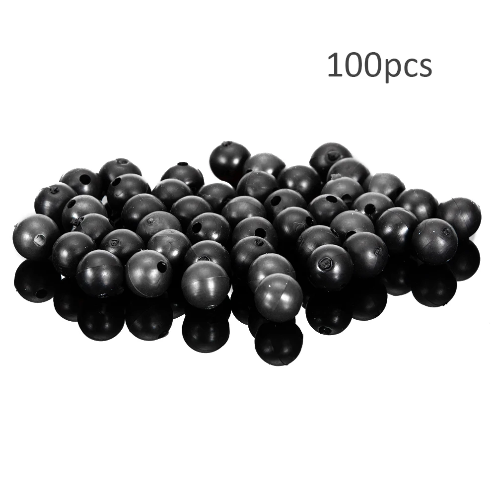 100pcs Fresh Water Sea Fishing Lure Beads Stopper 100pcs Beans Line Gear Fishing Rig Beads Accessories Carp Tackle 
100pcs Fresh Water Sea Fishing Lure Beads Stopper 100pcs Beans Line Gear Fishing Rig Beads Accessories Carp Tackle