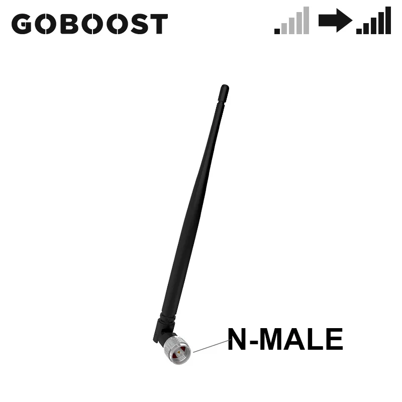 GOBOOST 600~2700Mhz 3dBi Whip Antenna With N- male For Communication Mobile Phone Repeater 2g 3g 4g Indoor Antenna
GOBOOST 600~2700Mhz 3dBi Whip Antenna With N- male For Communication Mobile Phone Repeater 2g 3g 4g Indoor Antenna