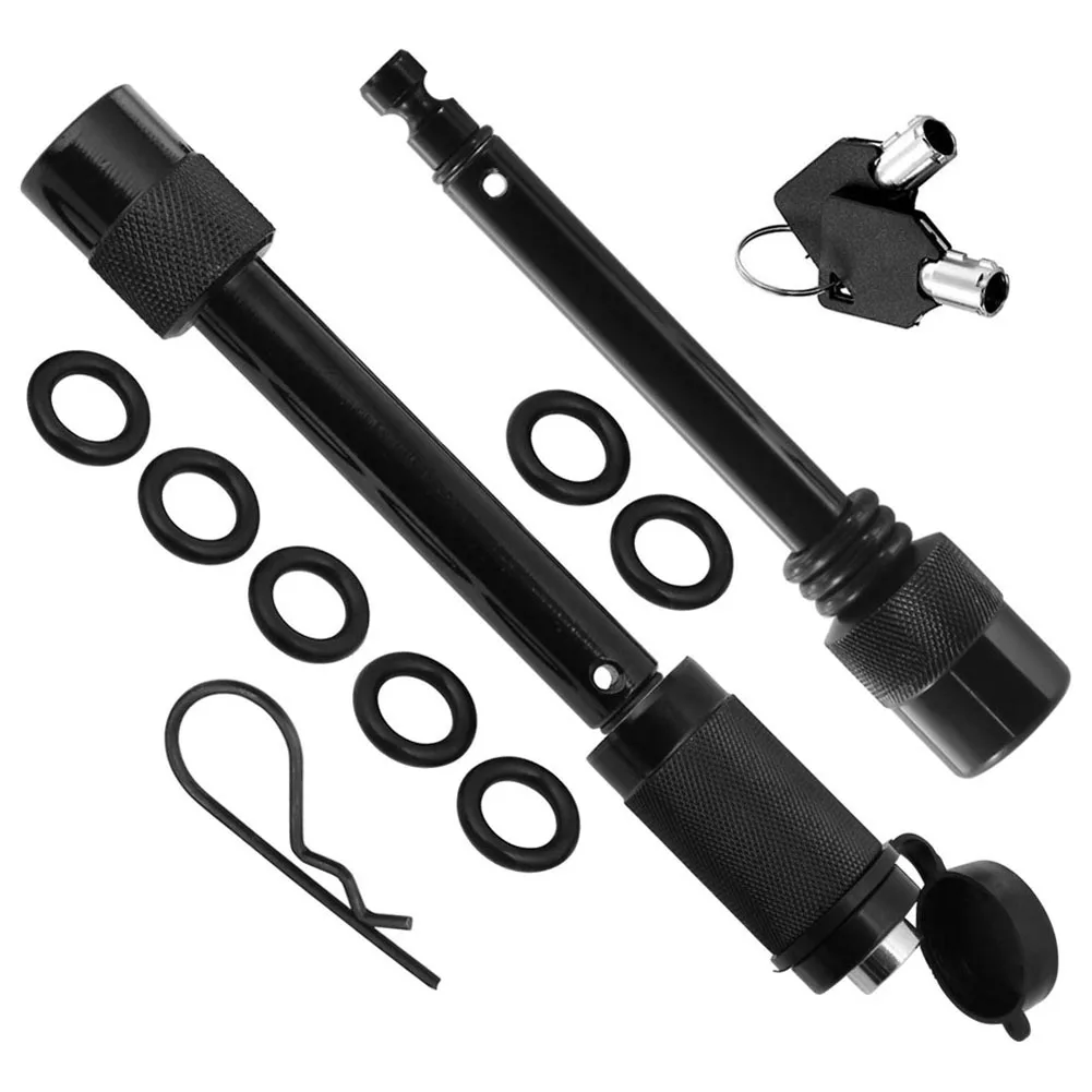 Trailer Hitch Lock Pin Set with One Locking System Tow Hitch Receivers Safety Clip 10 Anti Rattle O-Rings Tow Receiver 2KEYS
Trailer Hitch Lock Pin Set with One Locking System Tow Hitch Receivers Safety Clip 10 Anti Rattle O-Rings Tow Receiver 2KEYS