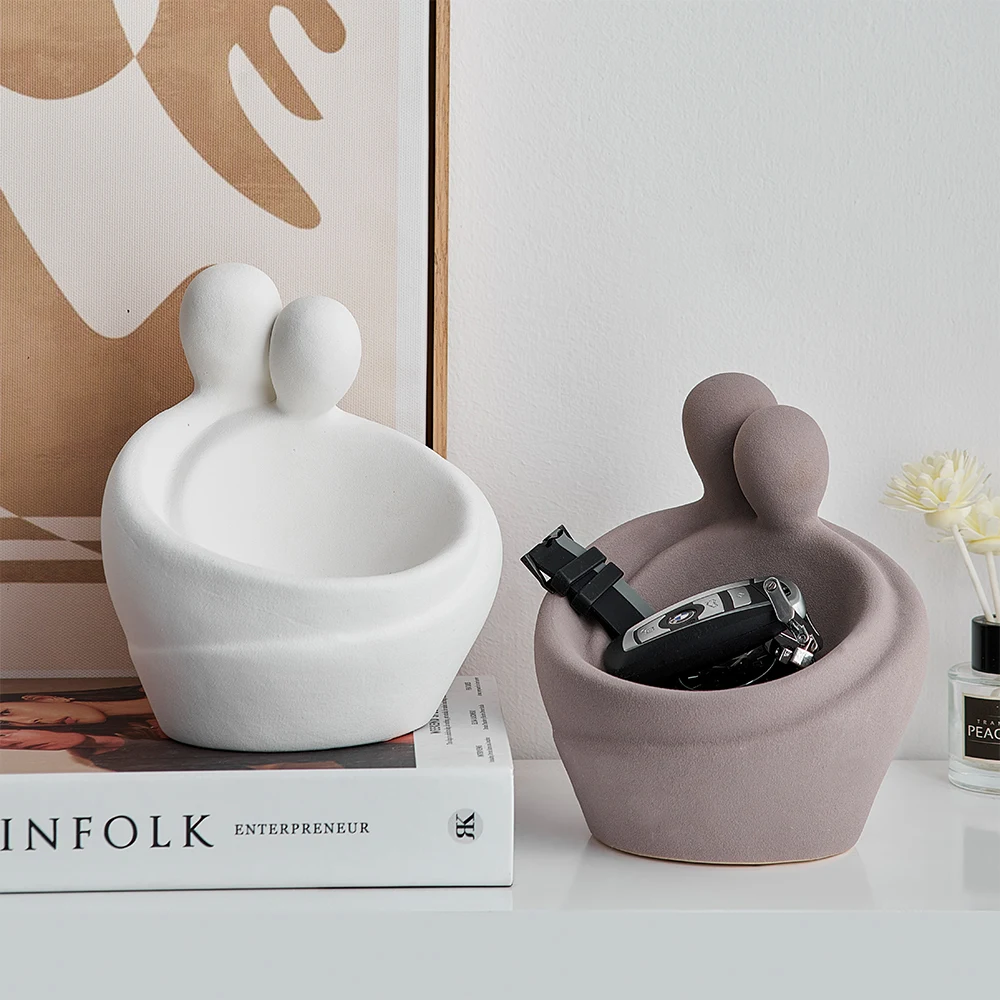 Couple Storage Box Ceramic Model Statue Modern Abstract Art Figurines Home Decoration Office Desk Accessories Christmas Gifts
Couple Storage Box Ceramic Model Statue Modern Abstract Art Figurines Home Decoration Office Desk Accessories Christmas Gifts